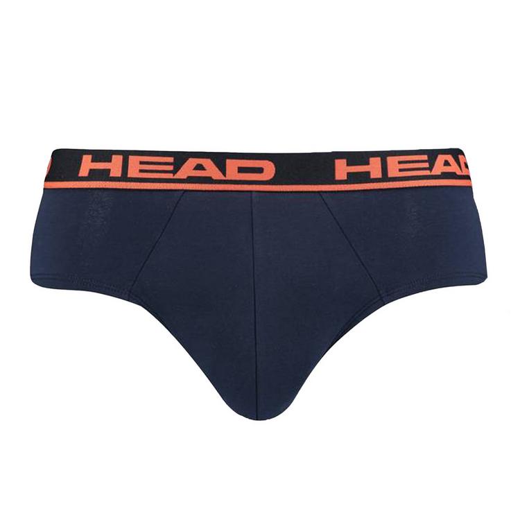 HEAD HEAD Slip Unterhose Herren - Blau/Orange - 0 | SportScheck