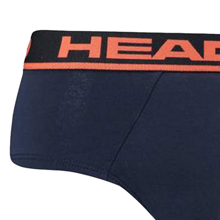 HEAD HEAD Slip Unterhose Herren - Blau/Orange - 1 | SportScheck