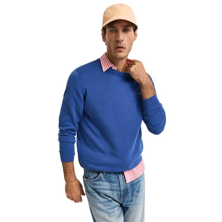 GANT GANT Strickpullover Strickpullover Herren - Blau (Rich Blue) - 3 | SportScheck