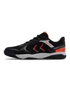 hummel COURT CONTROL II Hallenschuhe BLACK/RED