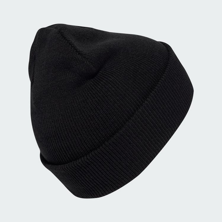 adidas adidas New Logo Beanie Cuff Beanie - Black / White - 0 | SportScheck