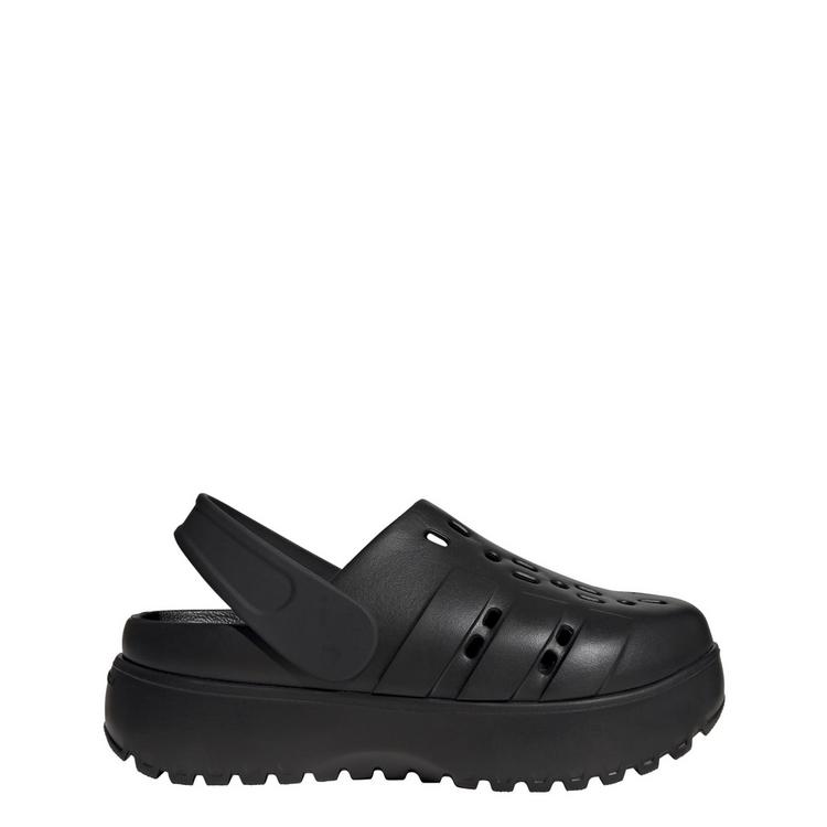 adidas adidas Adilette Plateau-Clog Badelatschen Damen - Core Black / Core Black / Core Black - 0 | SportScheck