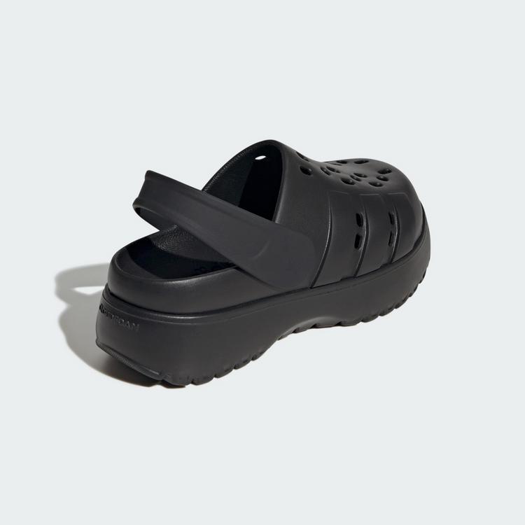 adidas adidas Adilette Plateau-Clog Badelatschen Damen - Core Black / Core Black / Core Black - 4 | SportScheck