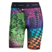 adidas adidas x Jeremy Scott Biker Short Tights Damen - Multicolor / Semi Lucid Fuchsia / Active Purple