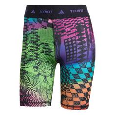 adidas adidas x Jeremy Scott Biker Short Tights Damen Multicolor / Semi Lucid Fuchsia / Active Purple