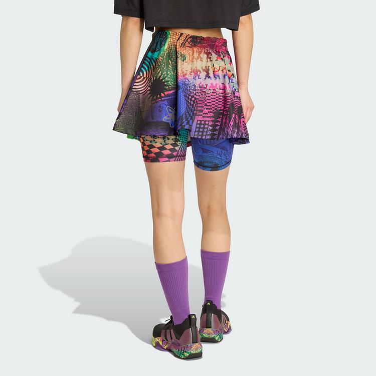 adidas adidas adidas x Jeremy Scott Rock Laufkleid Damen - Multicolor / Semi Lucid Fuchsia / Active Purple - 1 | SportScheck