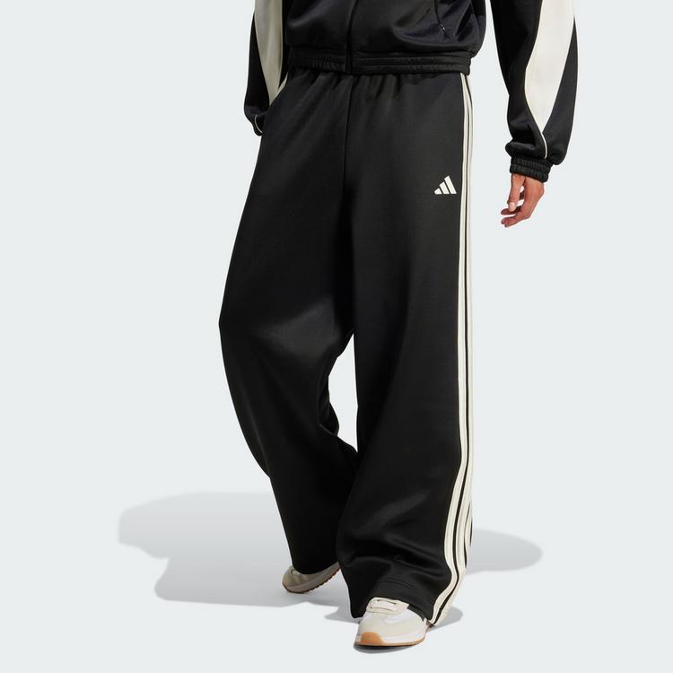 adidas adidas Stadium 3-Streifen Trainingshose Trainingshose Damen - Black / Off White - 0 | SportScheck