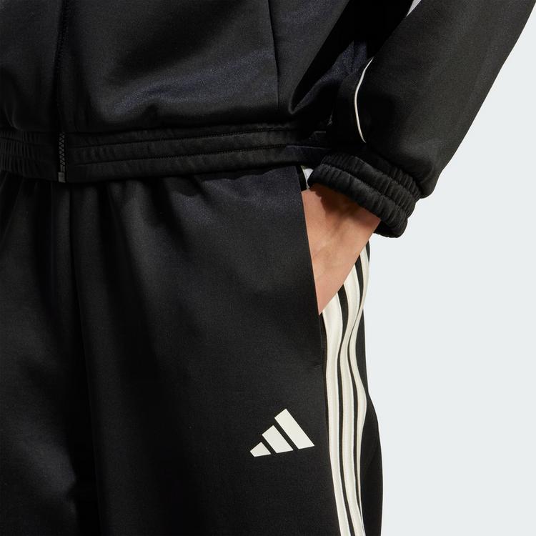 adidas adidas Stadium 3-Streifen Trainingshose Trainingshose Damen - Black / Off White - 0 | SportScheck