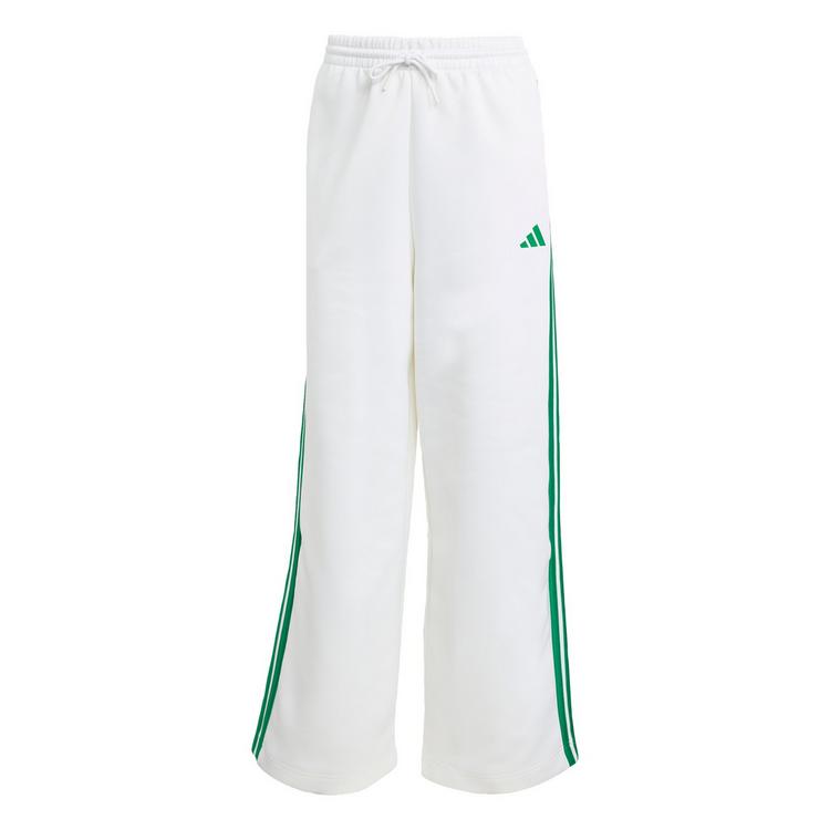 adidas adidas Stadium 3-Streifen Trainingshose Trainingshose Damen - White / Green - 0 | SportScheck