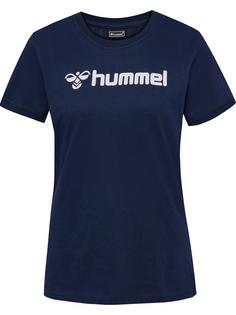 hummel hmlMOVER COTTON T-SHIRT S/S WOMAN T-Shirt Damen MARINE