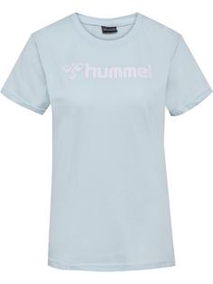 hummel hmlMOVER COTTON T-SHIRT S/S WOMAN T-Shirt Damen BABY BLUE