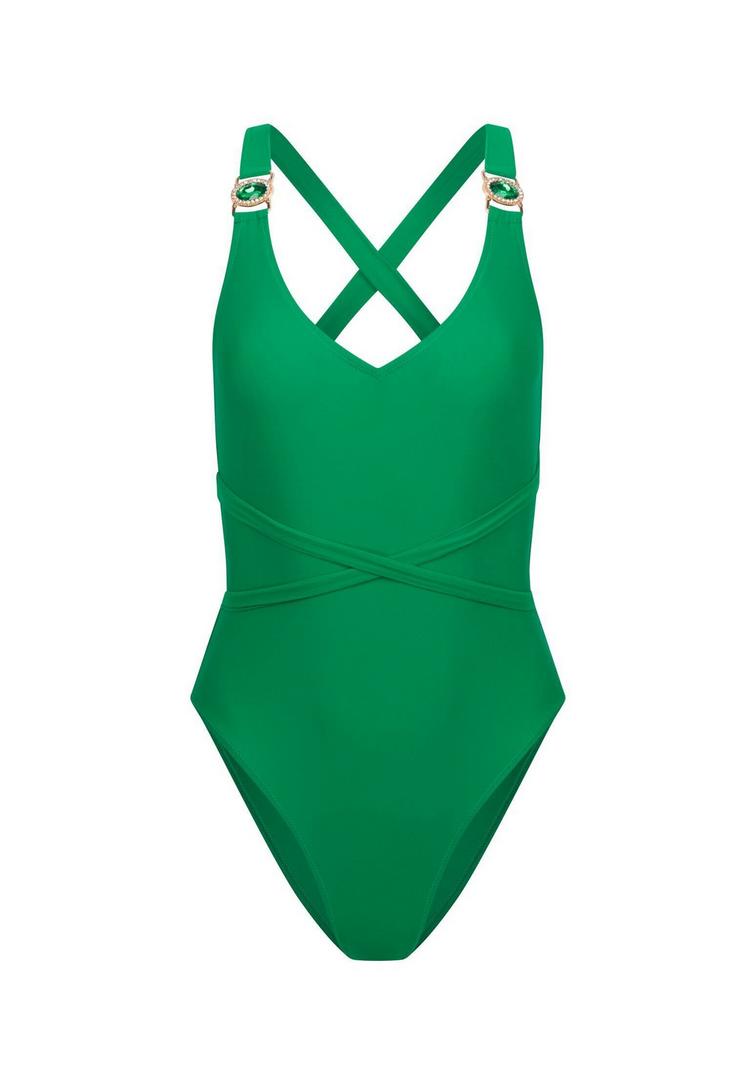 Moda Minx Moda Minx Amour Badeanzug Damen - Emerald - 0 | SportScheck