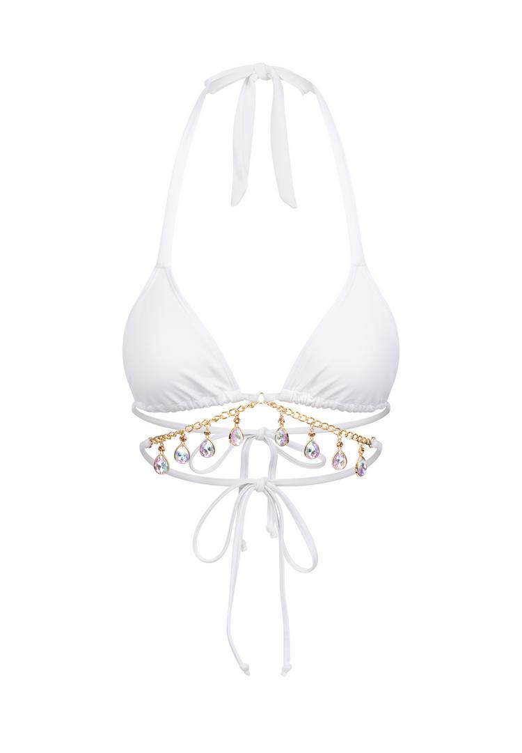 Moda Minx Moda Minx Iris Droplet Bikini Oberteil Damen - White - 0 | SportScheck