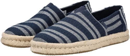 Rückansicht von Toms Slipper Espandrillos Herren Navy