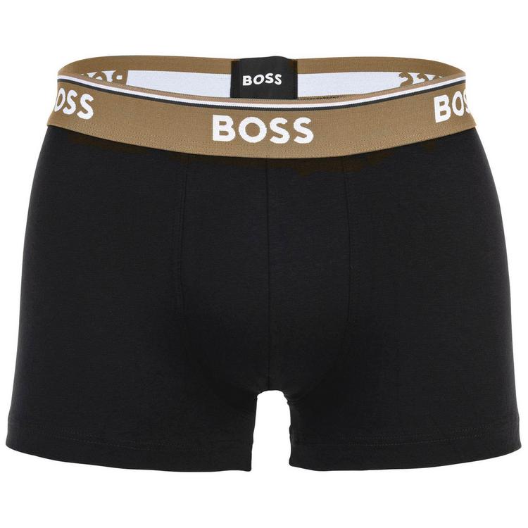 Boss Boss Boxershort Unterhose Herren - Schwarz/Hellbraun/Wei&szlig; - 3 | SportScheck