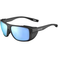 Bollé PATHFINDER Sportbrille black matte sky blue polarized