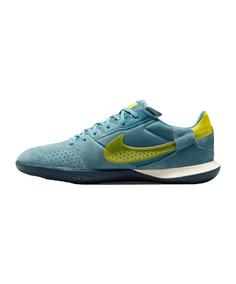 Rückansicht von Nike Streetgato TF Small Sided Beige Fußballschuhe blau