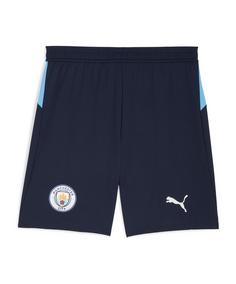 PUMA Manchester City Short Away 2025/2026 Fußballshorts Herren blau