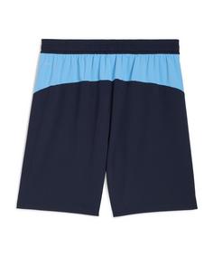 Rückansicht von PUMA Manchester City Short Away 2025/2026 Fußballshorts Herren blau