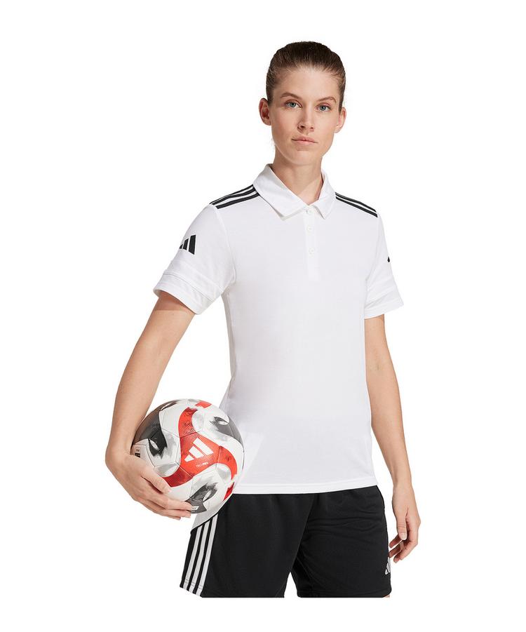 adidas adidas Squadra 25 Competition Polo Damen Poloshirt Damen - weissschwarz - 1 | SportScheck