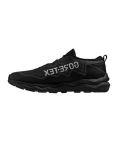 Rückansicht von Mizuno Wave Daichi 9 Gtx Laufschuh Laufschuhe Herren schwarz