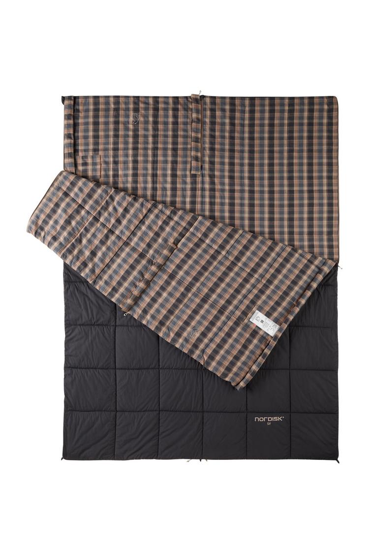 Nordisk Nordisk SIF &plusmn; 0&deg; Kunstfaserschlafsack - Obsidian Chequered - 1 | SportScheck