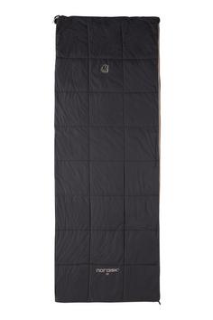 Nordisk SIF +10° Kunstfaserschlafsack Obsidian Chequered