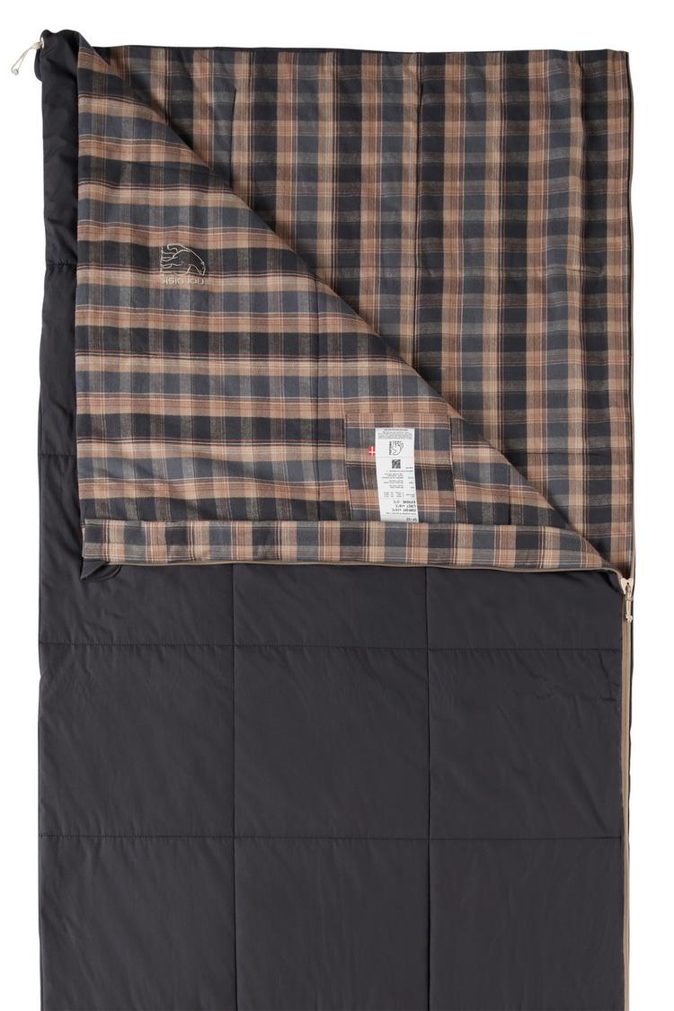 Nordisk Nordisk SIF +10&deg; Kunstfaserschlafsack - Obsidian Chequered - 1 | SportScheck
