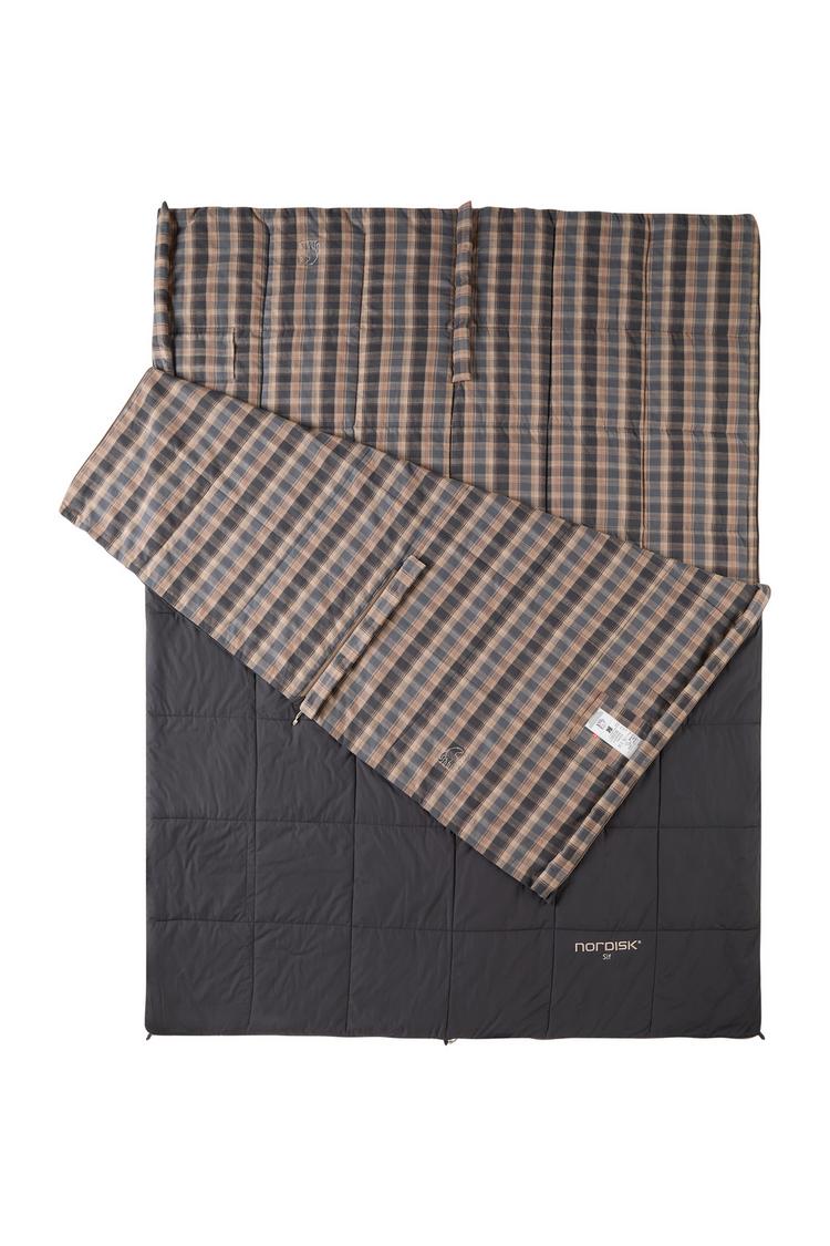 Nordisk Nordisk SIF +10&deg; Kunstfaserschlafsack - Obsidian Chequered - 2 | SportScheck