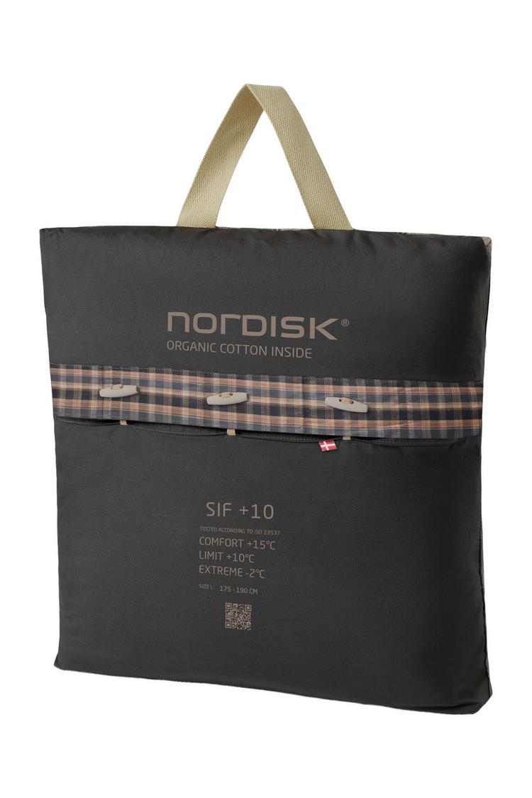 Nordisk Nordisk SIF +10&deg; Kunstfaserschlafsack - Obsidian Chequered - 0 | SportScheck