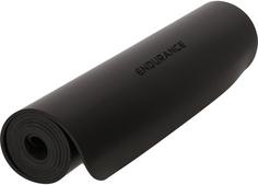 Endurance Rubber Yoga Mat Matte 1001 Black