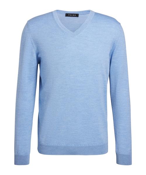 Falke Merino X-Fine V-Neck Strickpullover Herren