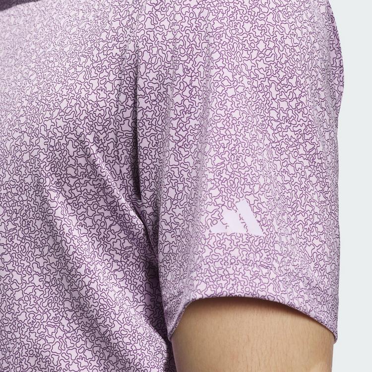 adidas adidas Ultimate365 Mini Bunker Poloshirt Funktionsshirt Herren - Powder Plum - 1 | SportScheck