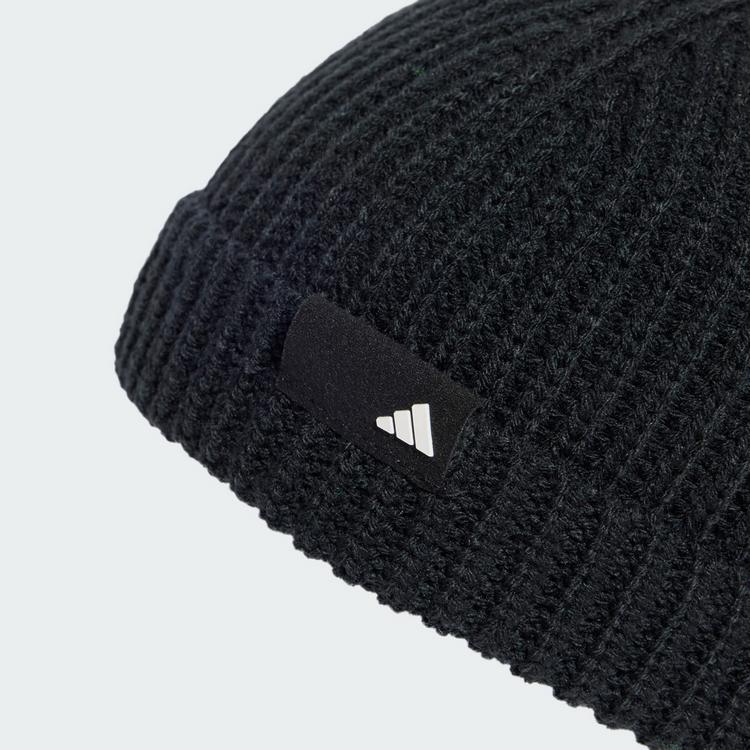 adidas adidas Fisherman m&uuml;tze Beanie - Black / White - 0 | SportScheck