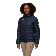 Rückansicht von Mammut Waymarker Hooded Daunenjacke Damen marine
