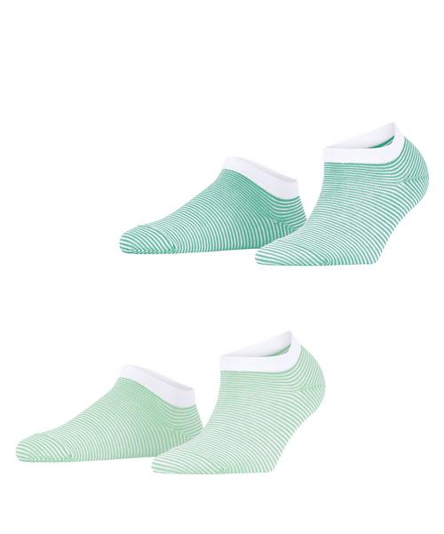 ESPRIT Allover Stripe   2-Pack Socken Damen