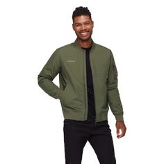 Rückansicht von Mammut Floeberg Bomber Kunstfaserjacke Herren dark marsh