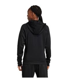 Rückansicht von adidas Tiro 25 Travel Kapuzenjacke Damen Trainingsjacke Damen schwarz
