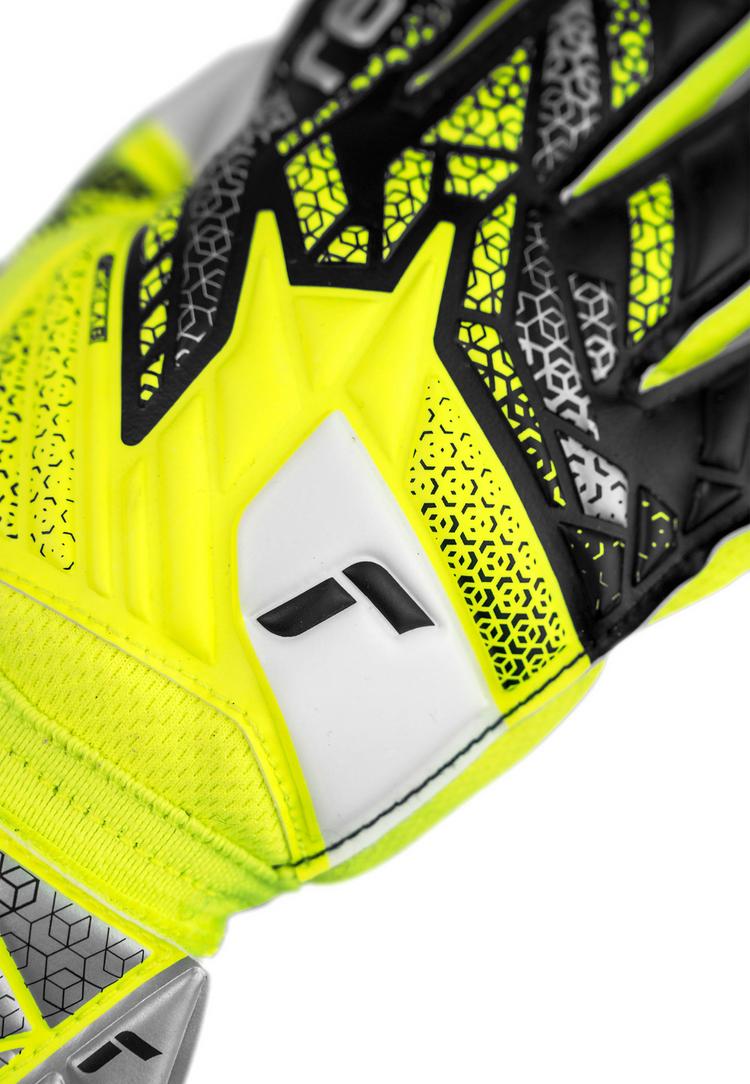 Reusch Reusch Attrakt Grip Junior Torwarthandschuhe - 2014 safe yellow/silver - 1 | SportScheck