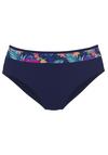Lascana Bikini-Hose Bikini Hose Damen - navy-pink bedruckt