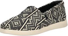 Toms Slipper Slipper Damen Schwarz/Weiß