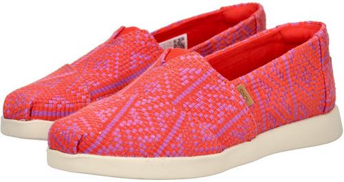 Rückansicht von Toms Slipper Slipper Damen Rot