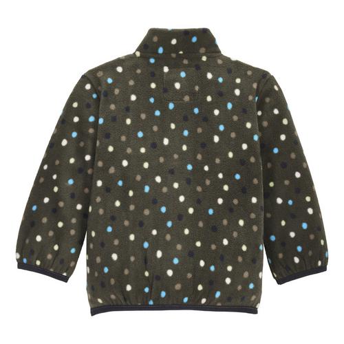 Rückansicht von first instinct by killtec FIOW 2 MNS FLC JCKT Fleecejacke Kinder Dunkeloliv111
