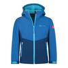 Trollkids Kristiansand Softshelljacke Kinder - alpinblau-dunkelindigo-poolblau