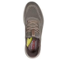 Rückansicht von Skechers SLADE Sneaker Herren khaki-braun