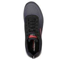 Rückansicht von Skechers TRACK Sneaker Herren dunkelgrau-schwarz