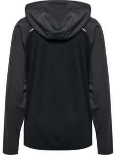 Rückansicht von hummel Funktionssweatshirt Damen WHITE/STEEL GRAY
