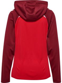 Rückansicht von hummel Funktionssweatshirt Damen TRUE RED/MAROON