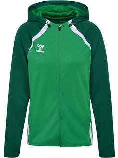 hummel Funktionssweatshirt Damen JELLY BEAN/EVERGREEN