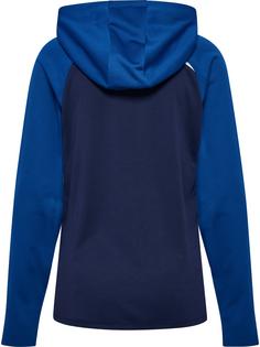 Rückansicht von hummel Funktionssweatshirt Damen MARINE/TRUE BLUE